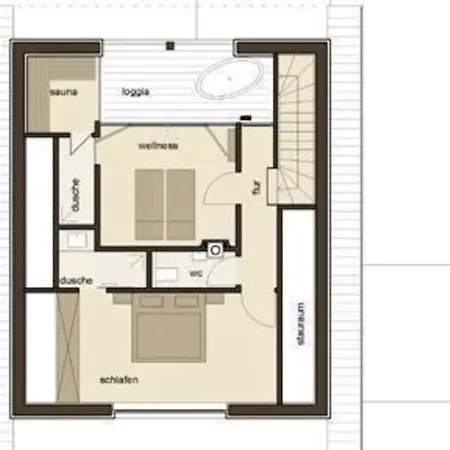 Modernes Holzhaus Mit Sauna, Whirlpool Und Entspannungsraum Regen